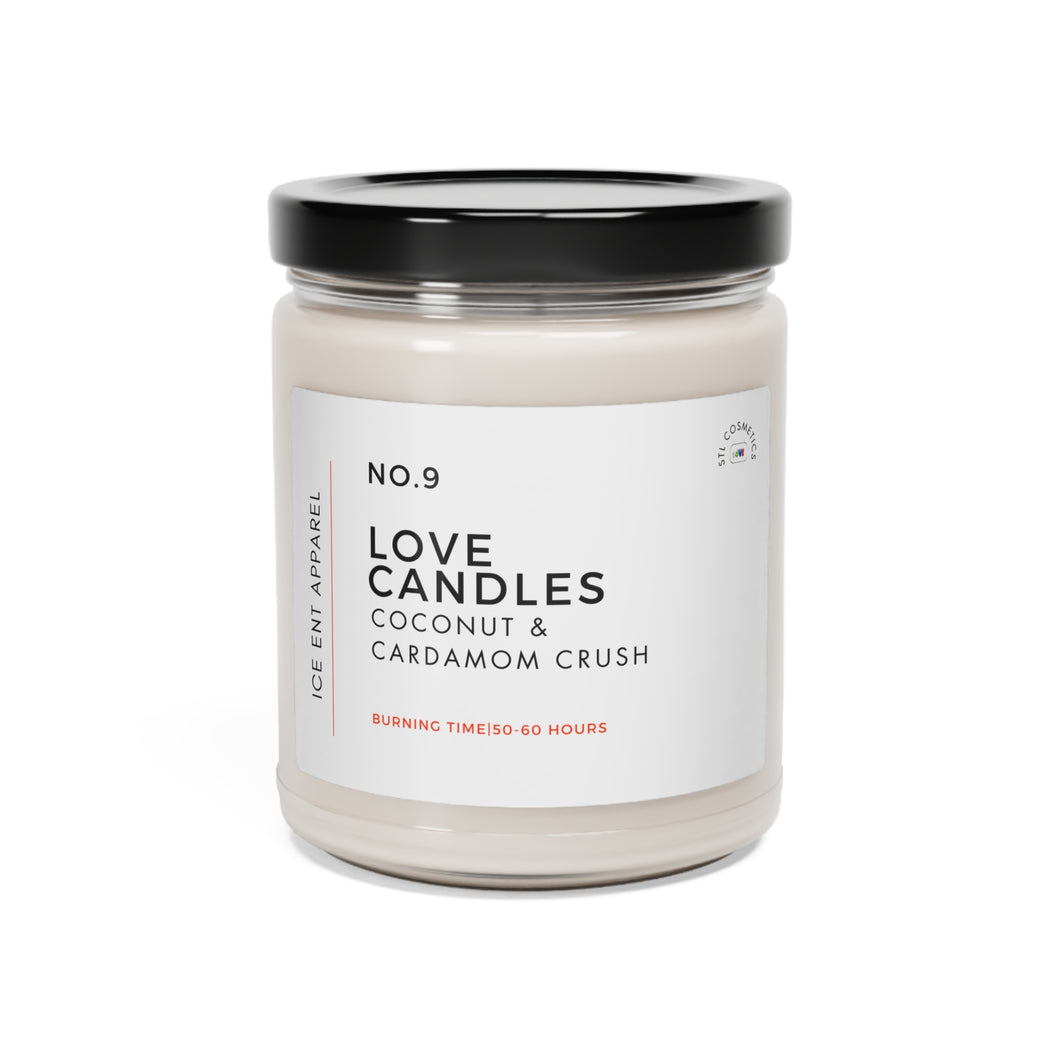 Scented Soy Love Candles, 9oz