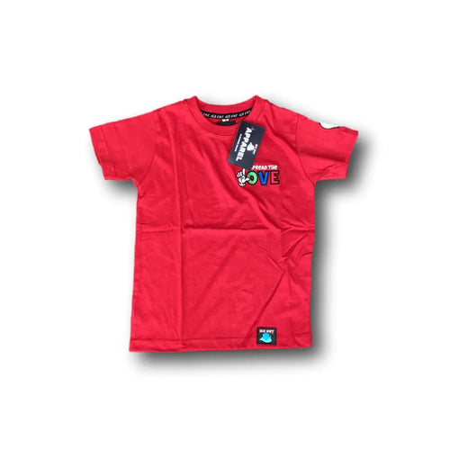 Kids 3M Heart Tee (7 Colors) - Red / 4