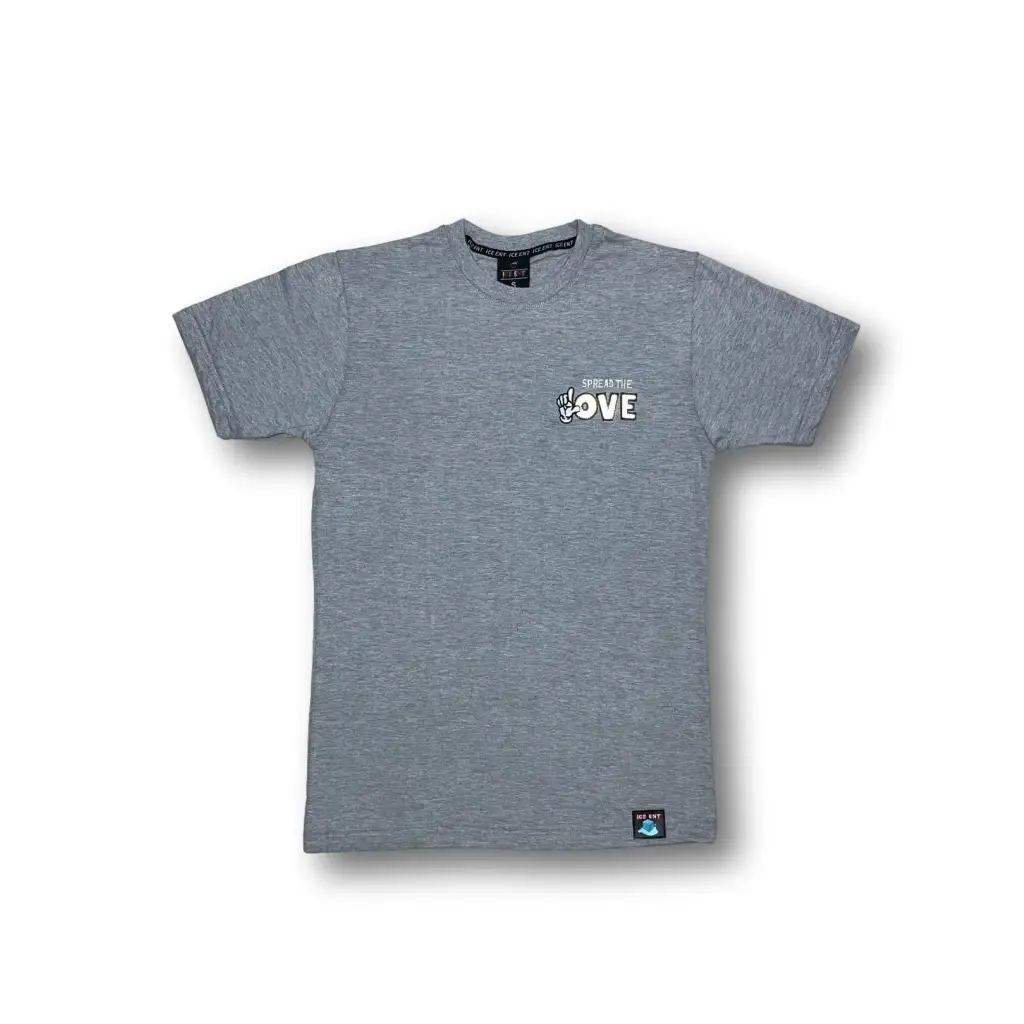 Men’s 3M Street Logo Tee (4 Colors) - Heather Grey / Small