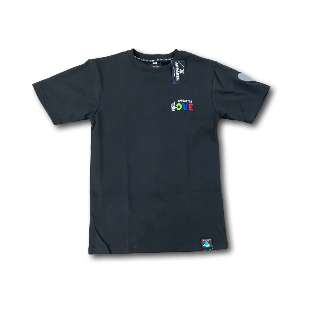 Men’s Street Logo 3M Heart Tee (4 Colors) - Black / Small