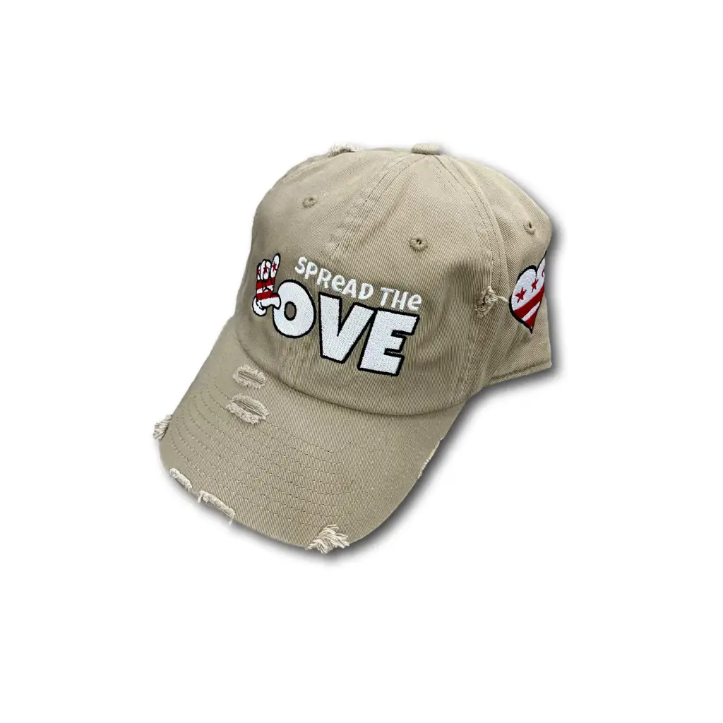 Spread The Love DC Caps (3 colors) - Khaki