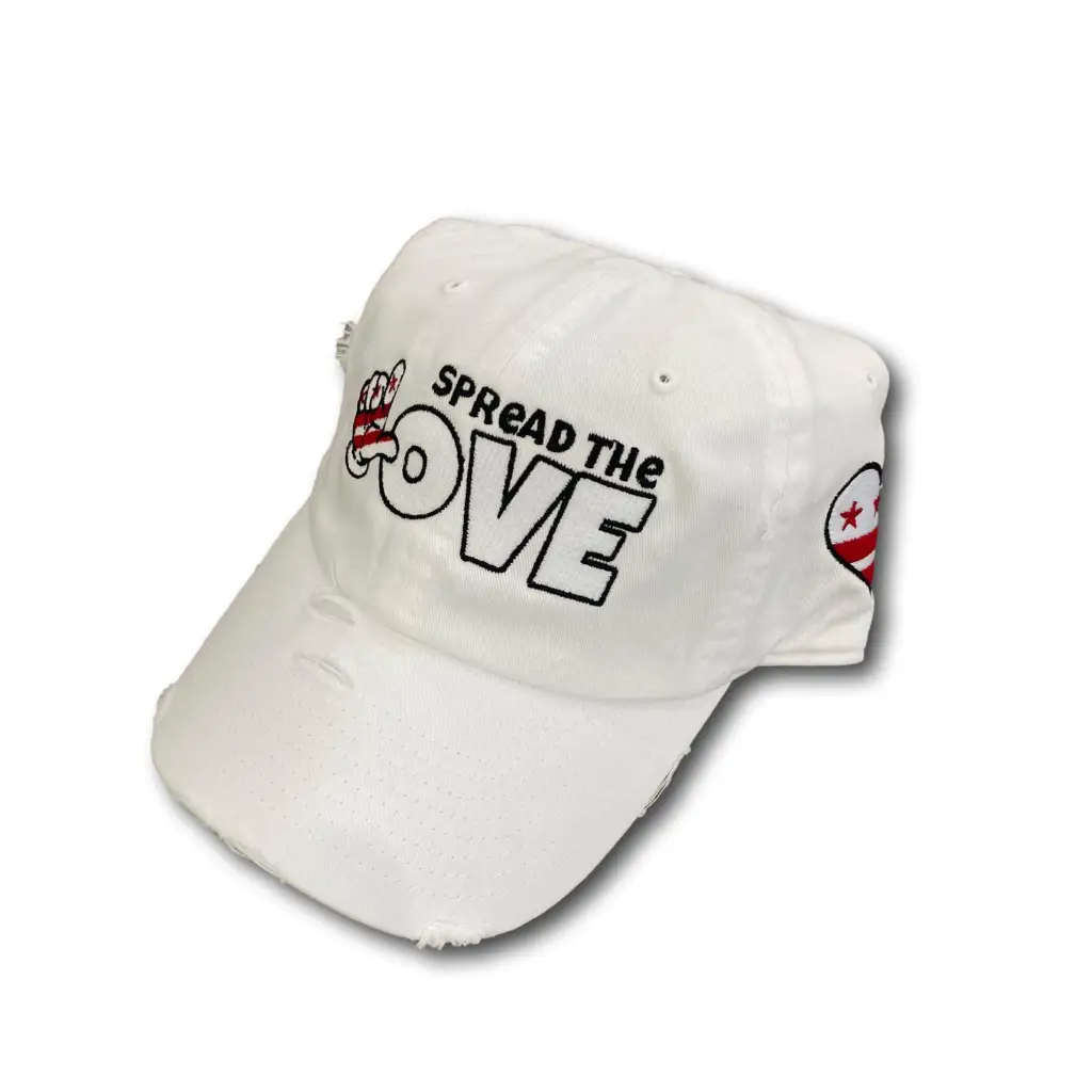 Spread The Love DC Caps (3 colors) - White