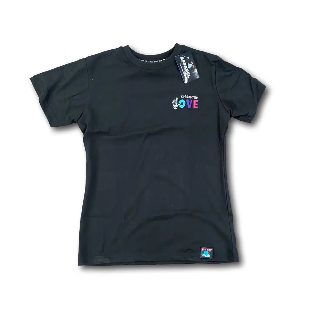 Women’s Street Logo 3M Heart Tee (8 Colors) - Black / Small