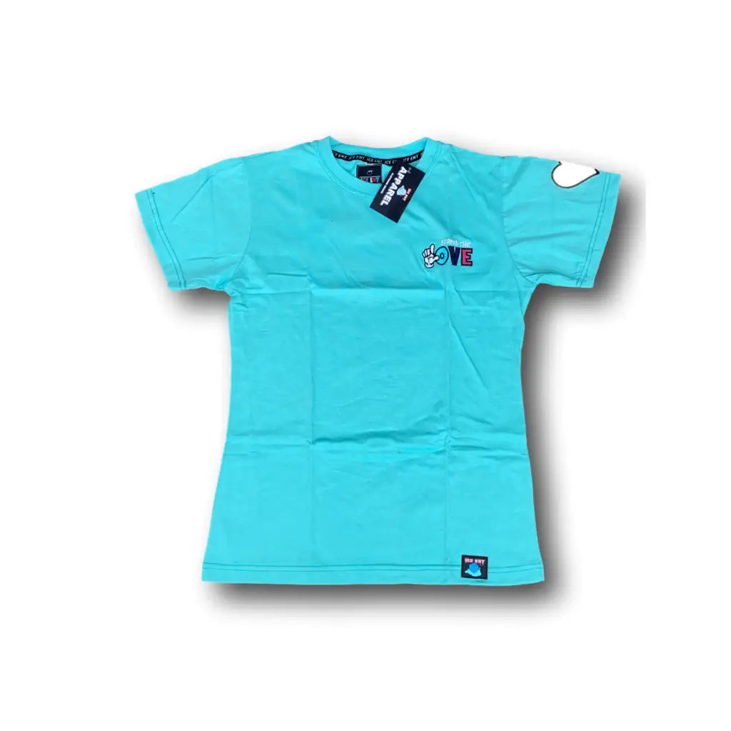 Women’s Street Logo 3M Heart Tee (8 Colors) - Mint / Small