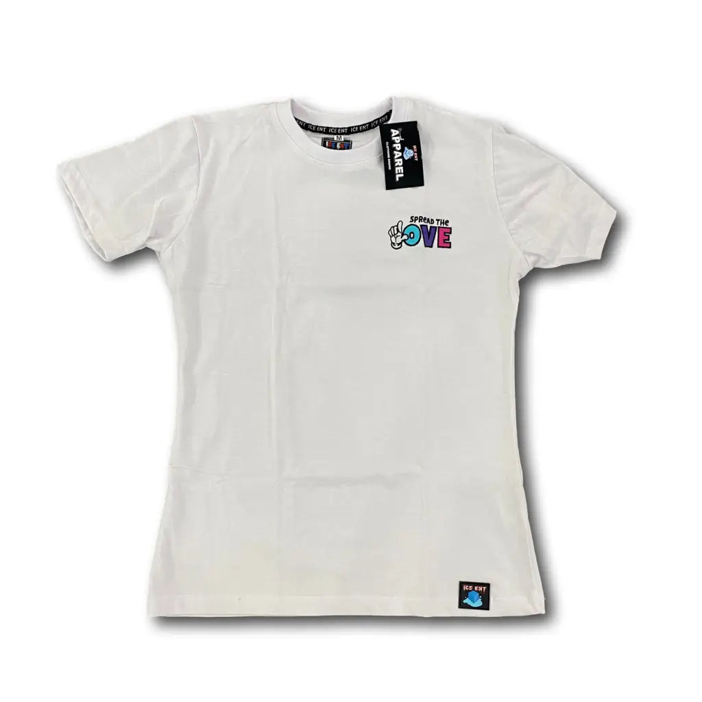 Women’s Street Logo 3M Heart Tee (8 Colors) - White / Small