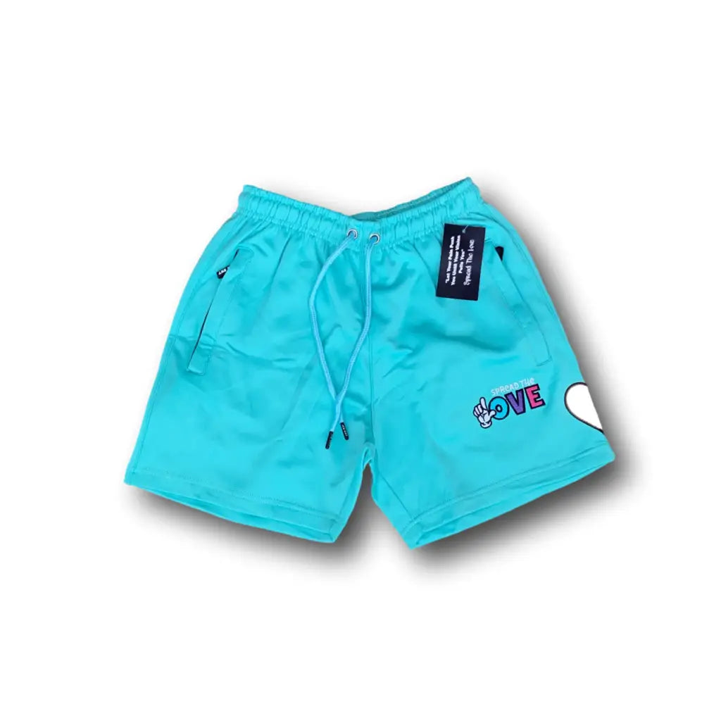 Women’s Street Logo Drawstring Shorts (5 Colors) - Mint