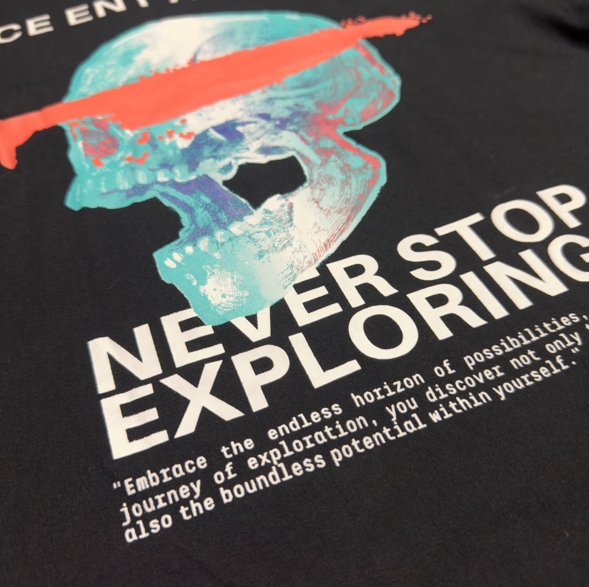 Never Stop Exploring Tee