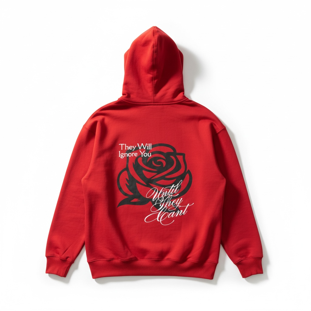 They Can’t Ignore You Hoodie