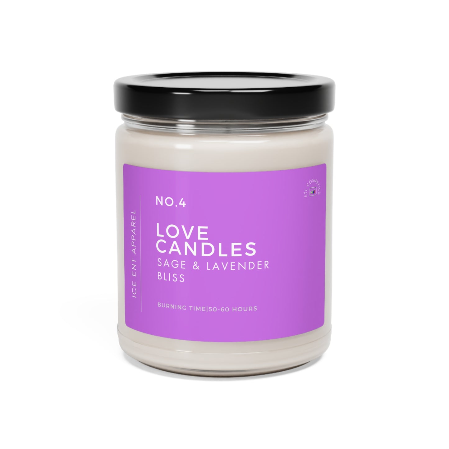 Scented Soy Love Candles, 9oz