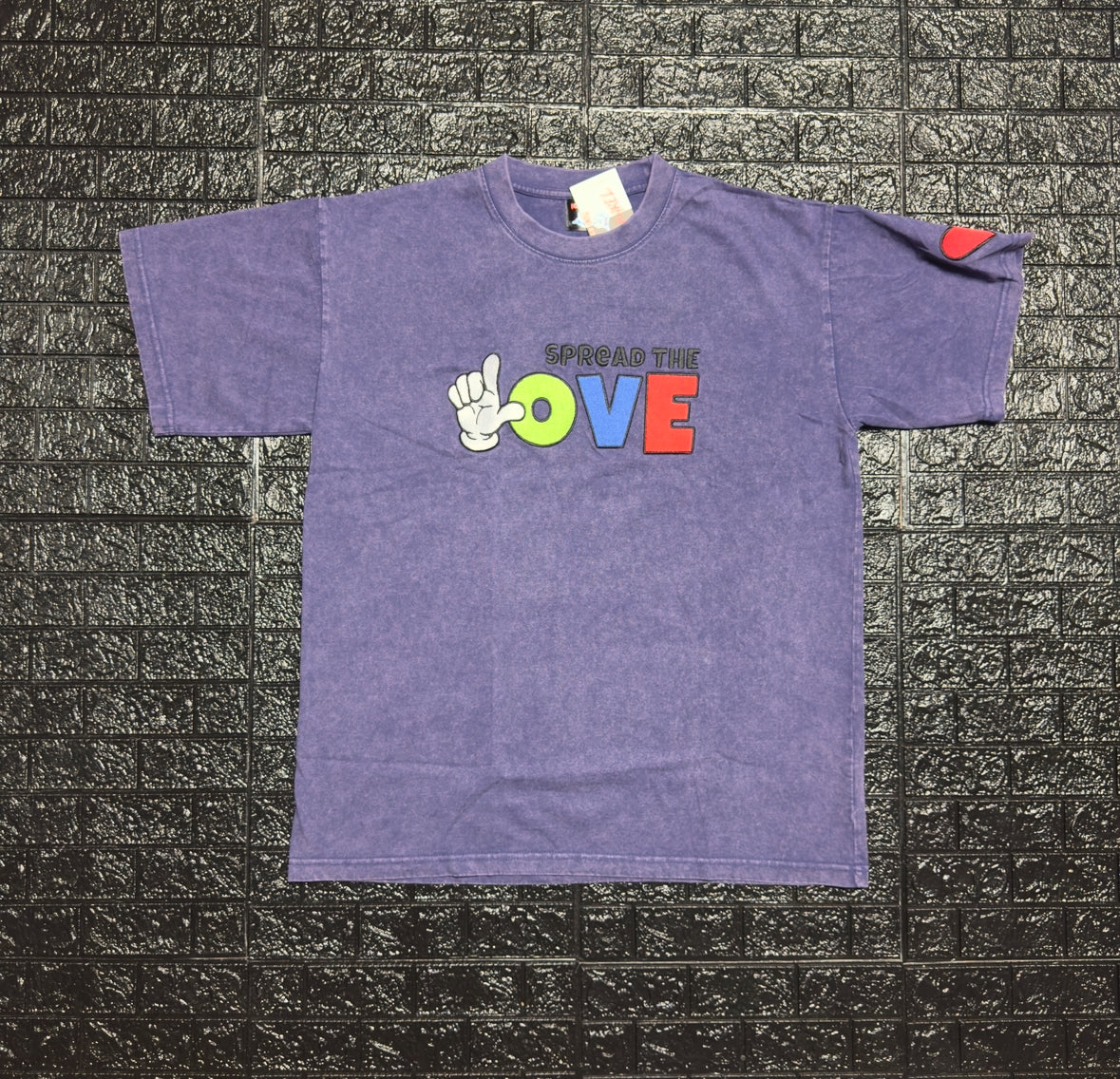 Acid Wash Big Street Logo Tee (2 Colors)