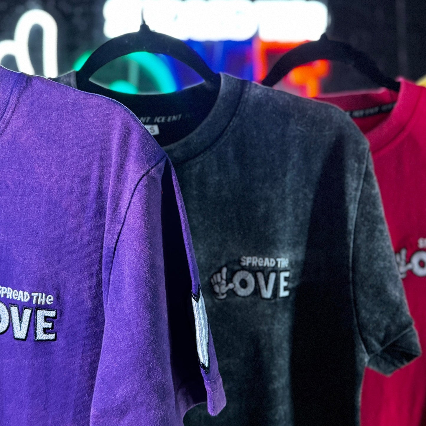 Acid Wash Street Logo Tee