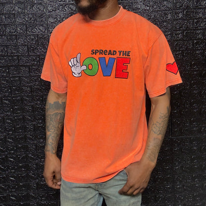 Acid Wash Big Street Logo Tee (2 Colors)