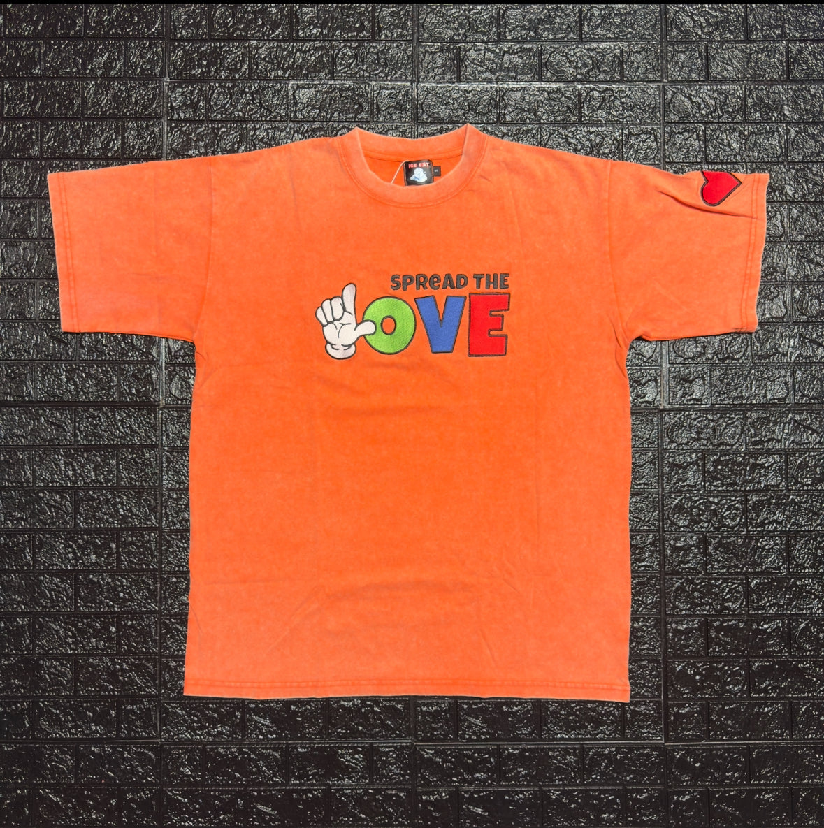 Acid Wash Big Street Logo Tee (2 Colors)