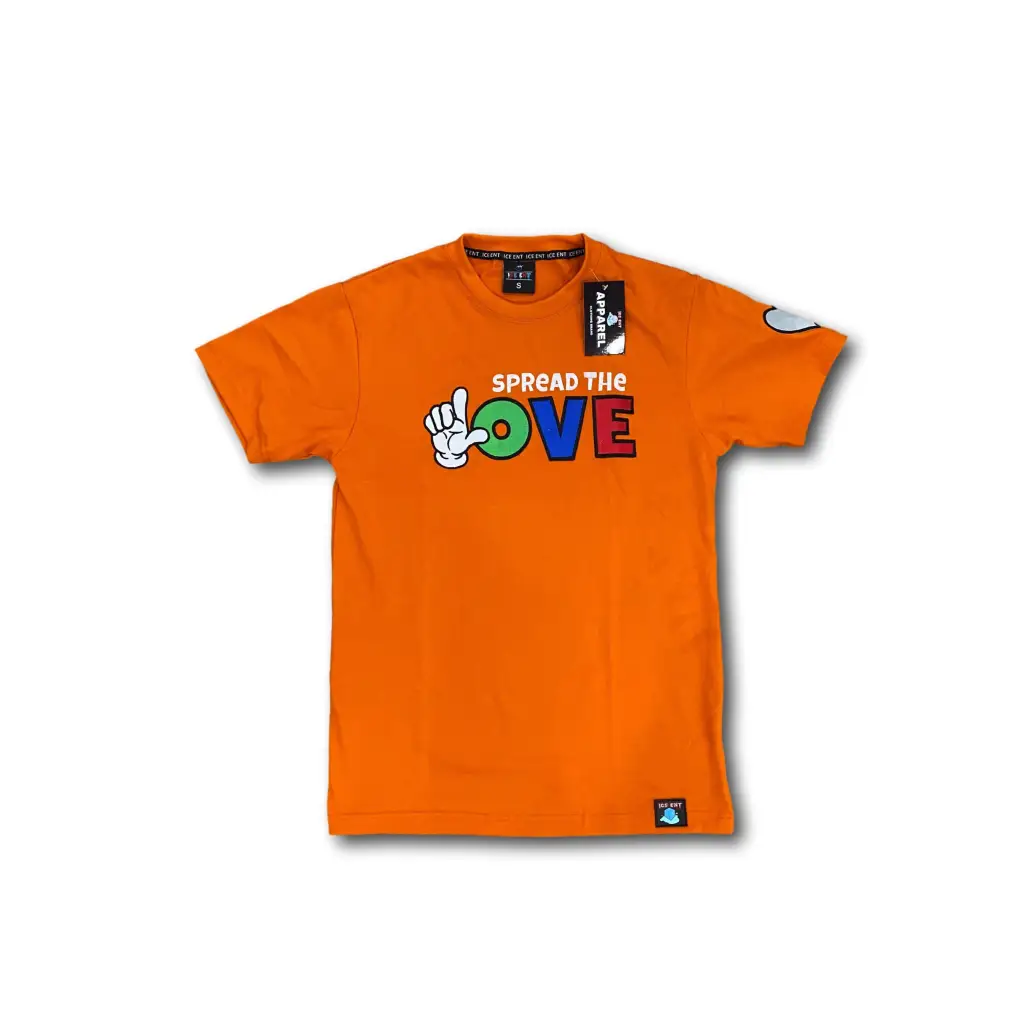 Big Street Logo Tee (4 Colors) - Orange / Small