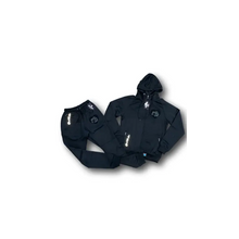 Load image into Gallery viewer, Chenille Rose Jacket (4 Colors) - Black/Black Heart/Grey