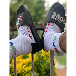 DC Love Slides W/3D Logo