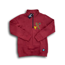 Load image into Gallery viewer, Men’s 3D Varsity Logo 1/4 Zip Sweatshirt (2 Colors) -