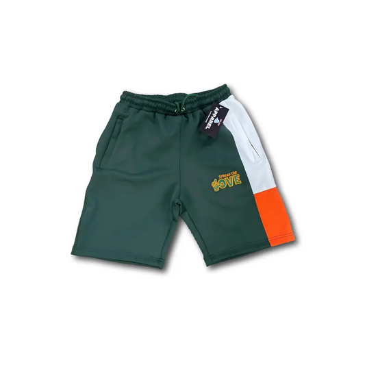 Men’s Color Block Street Logo Shorts (2 Colors)