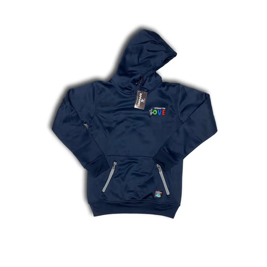 Men’s Street Logo Zipper Pocket Hoodie (5 Colors) -