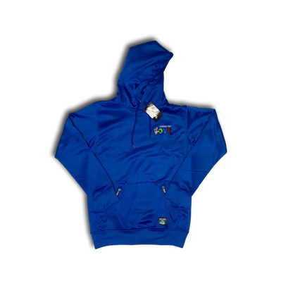 Men’s Street Logo Zipper Pocket Hoodie (5 Colors) - Royal /