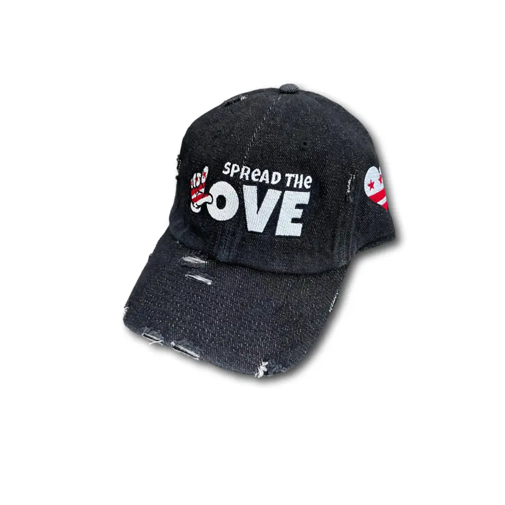 Spread The Love DC Caps (3 colors) - Black Denim
