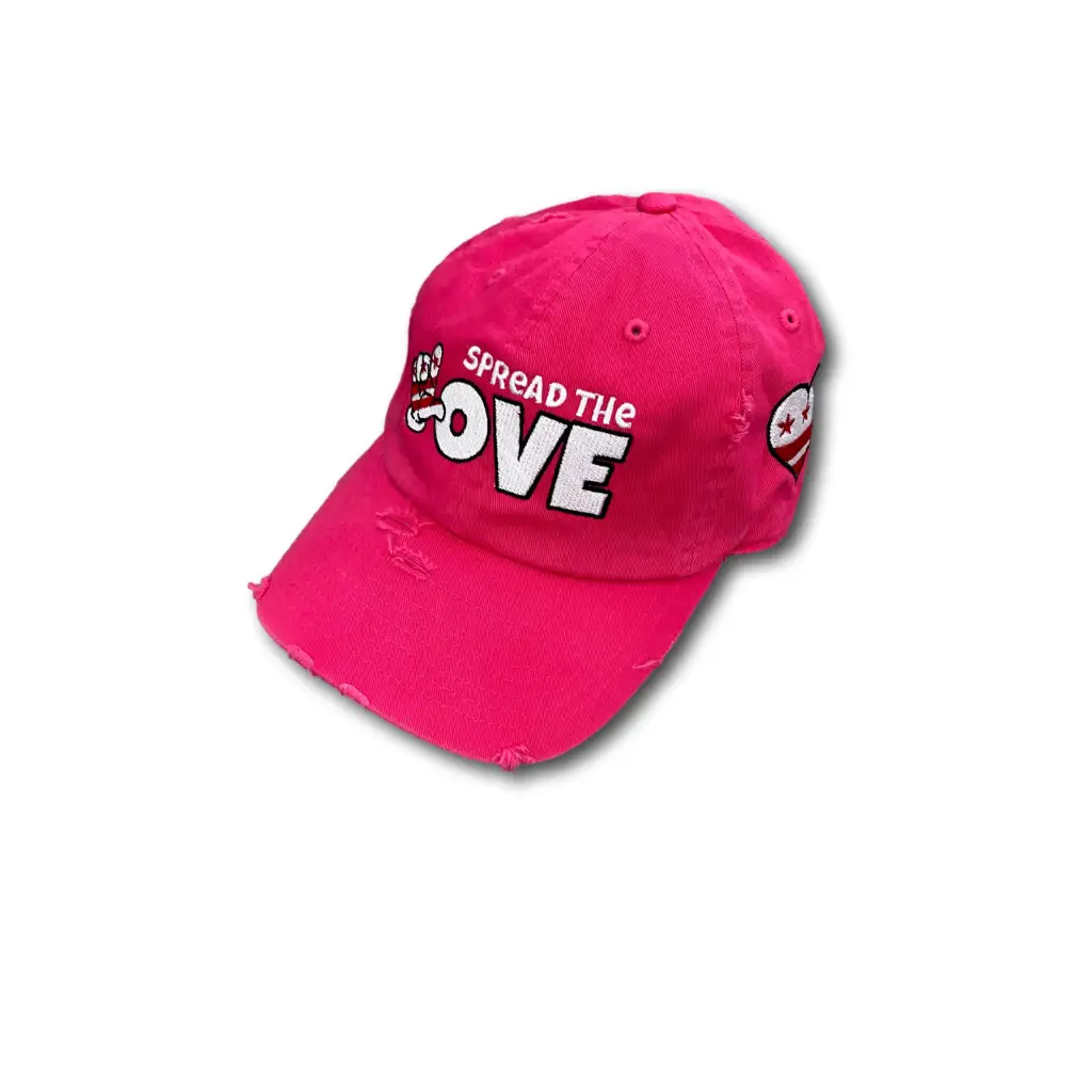Spread The Love DC Caps (3 colors) - Hot Pink