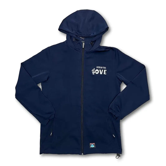 Street Logo 3M Running Jacket - Navy / Small