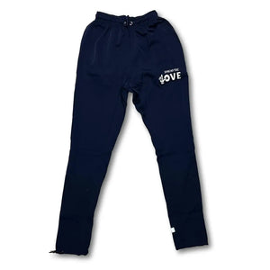 Street Logo 3M Running Pants - Navy / Small