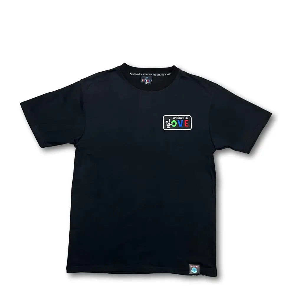 Street Logo Patch Tee - Black / Small