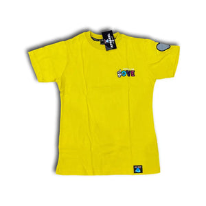 Women’s Street Logo 3M Heart Tee (8 Colors) - Yellow / Small