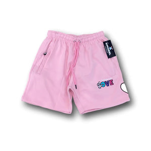 Women’s Street Logo Drawstring Shorts (5 Colors) - Pink /
